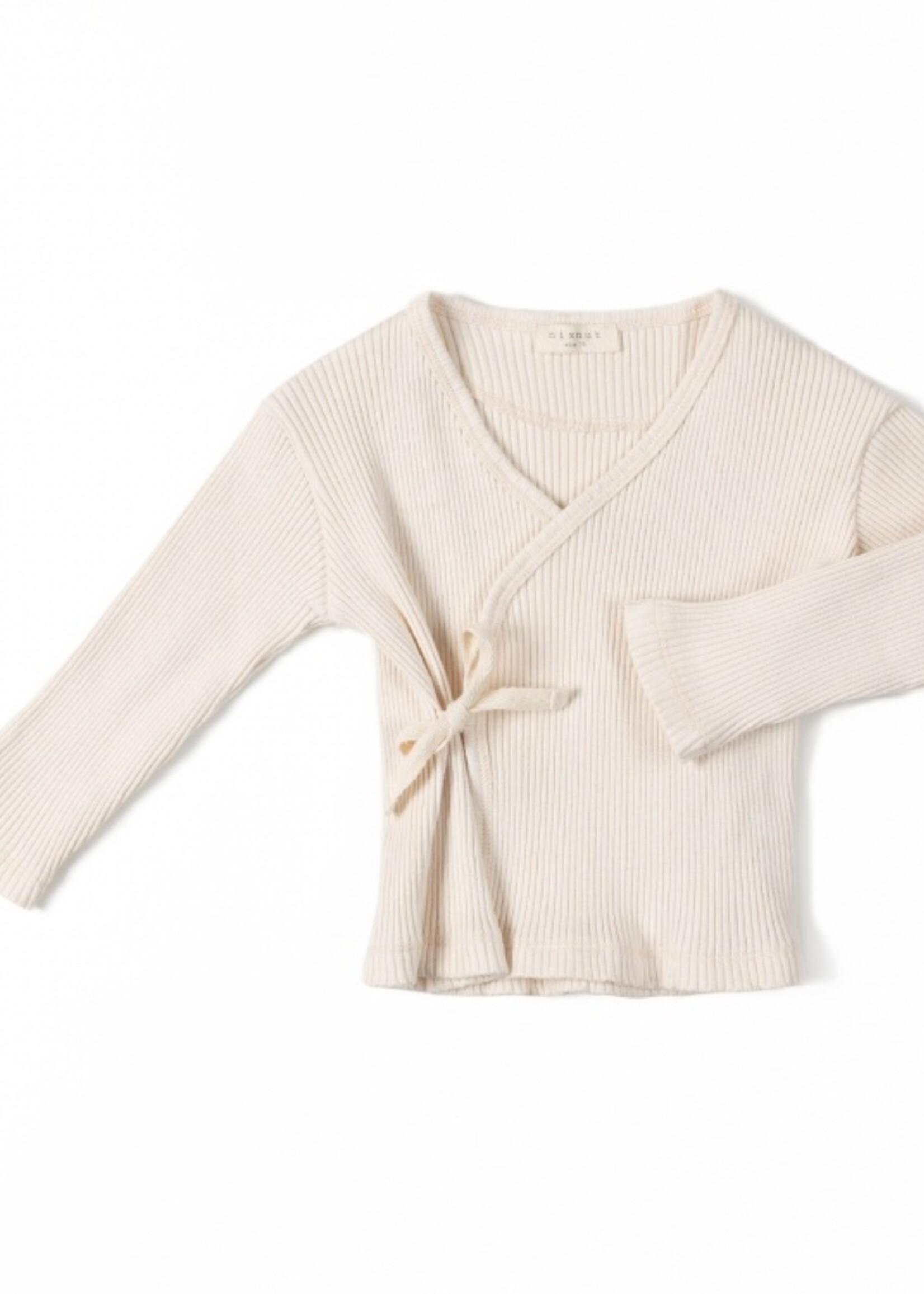 Nixnut Rib vest Cream - Nixnut