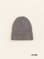 HVID Beanie Fonzie newborn Otter (0-6 mnd) - Hvid