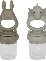 Konges Slojd 2 pack fruit fedding pacifier dragon bunny- Konges Slojd