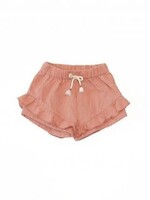 Play Up Linen shorts Coral - Play Up