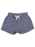 Buho Barcelona Muslin shorts blue stone - Buho