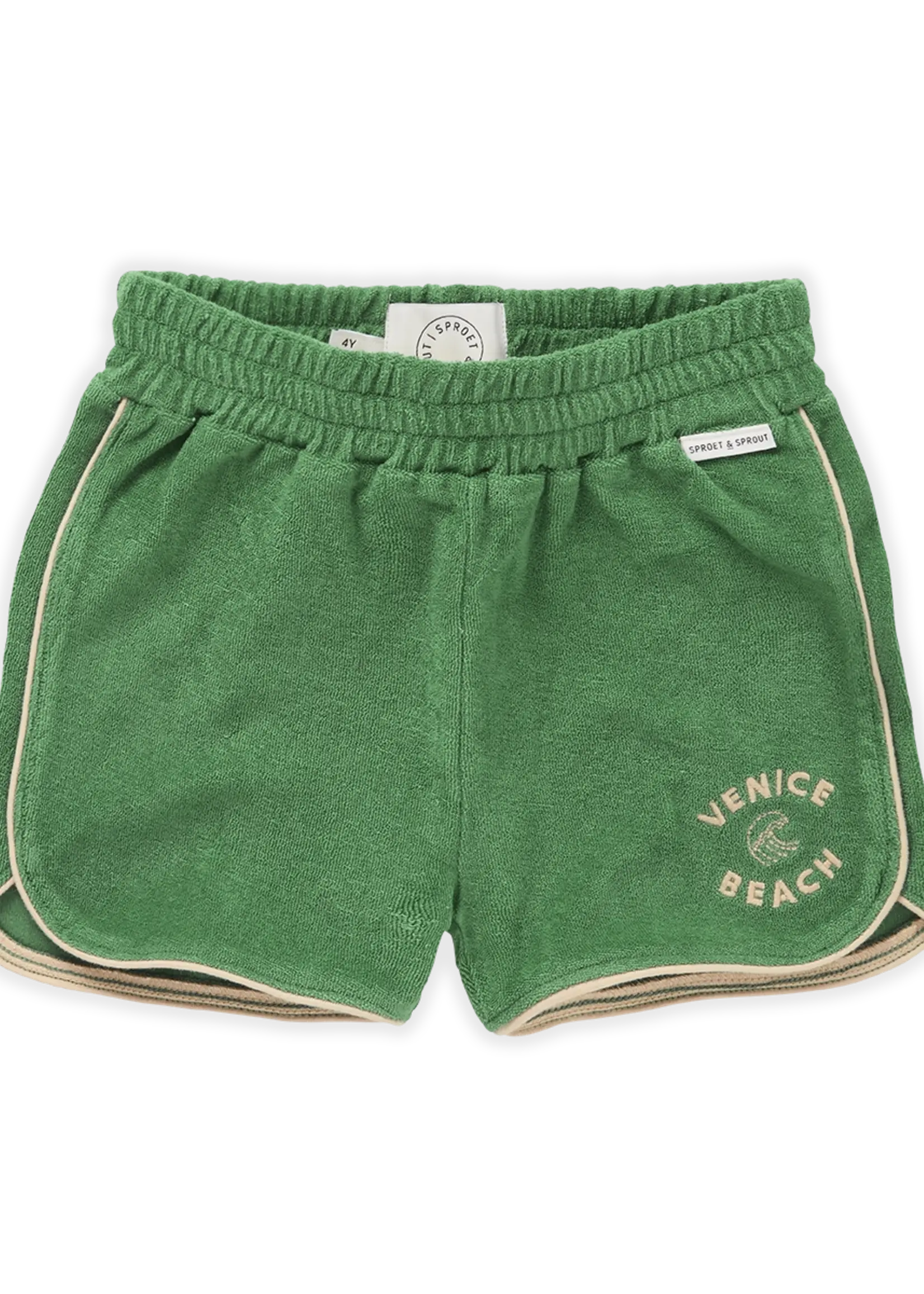 Sproet en Sprout Terry sport short mint green - Sproet & Sprout