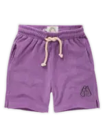 Sproet en Sprout Terry bermuda flippers purple - Sproet & Sprout