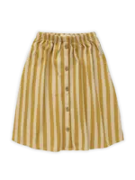 Sproet en Sprout Skirt midi stripe biscotti yellow - Sproet & Sprout