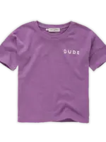 Sproet en Sprout Tshirt linen dude Purple - Sproet en Sprout