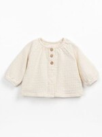 Play Up Jersey jacquard cardigan Fiber- Play Up