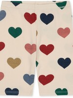 Konges Slojd Classic short leggings gots bon coeur coloré - Konges Slojd