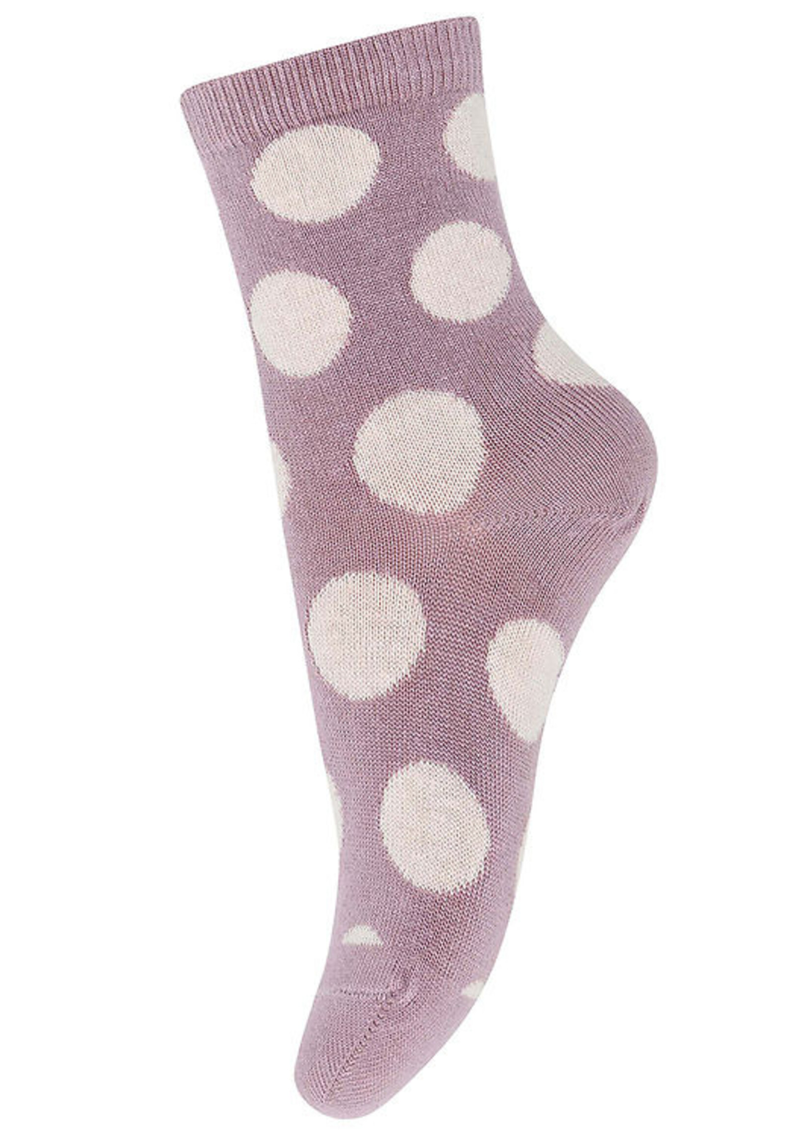 Mp Denmark Astrid socks Mauve shadows - Mp Denmark