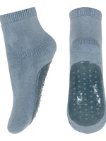 Mp Denmark Cotton socks anti-slip Dusty blue - Mp Denmark