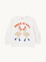 Tiny Cottons Flamingos sweatshirt off-white - Tiny Cottons