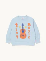 Tiny Cottons Tiny music sweatshirt sky blue - Tiny Cottons