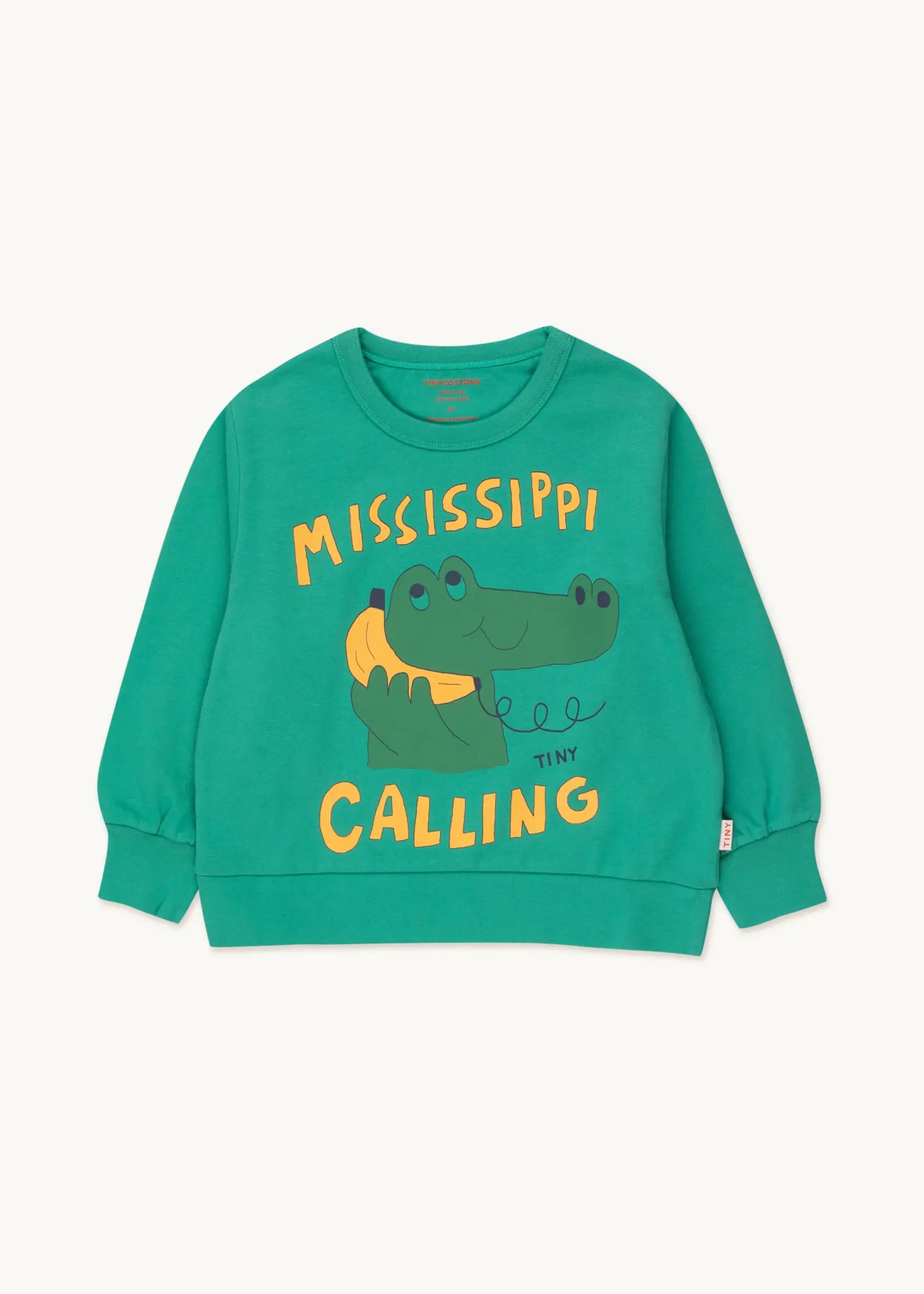 Tiny Cottons Mississippi sweatshirt emerald - Tiny Cottons