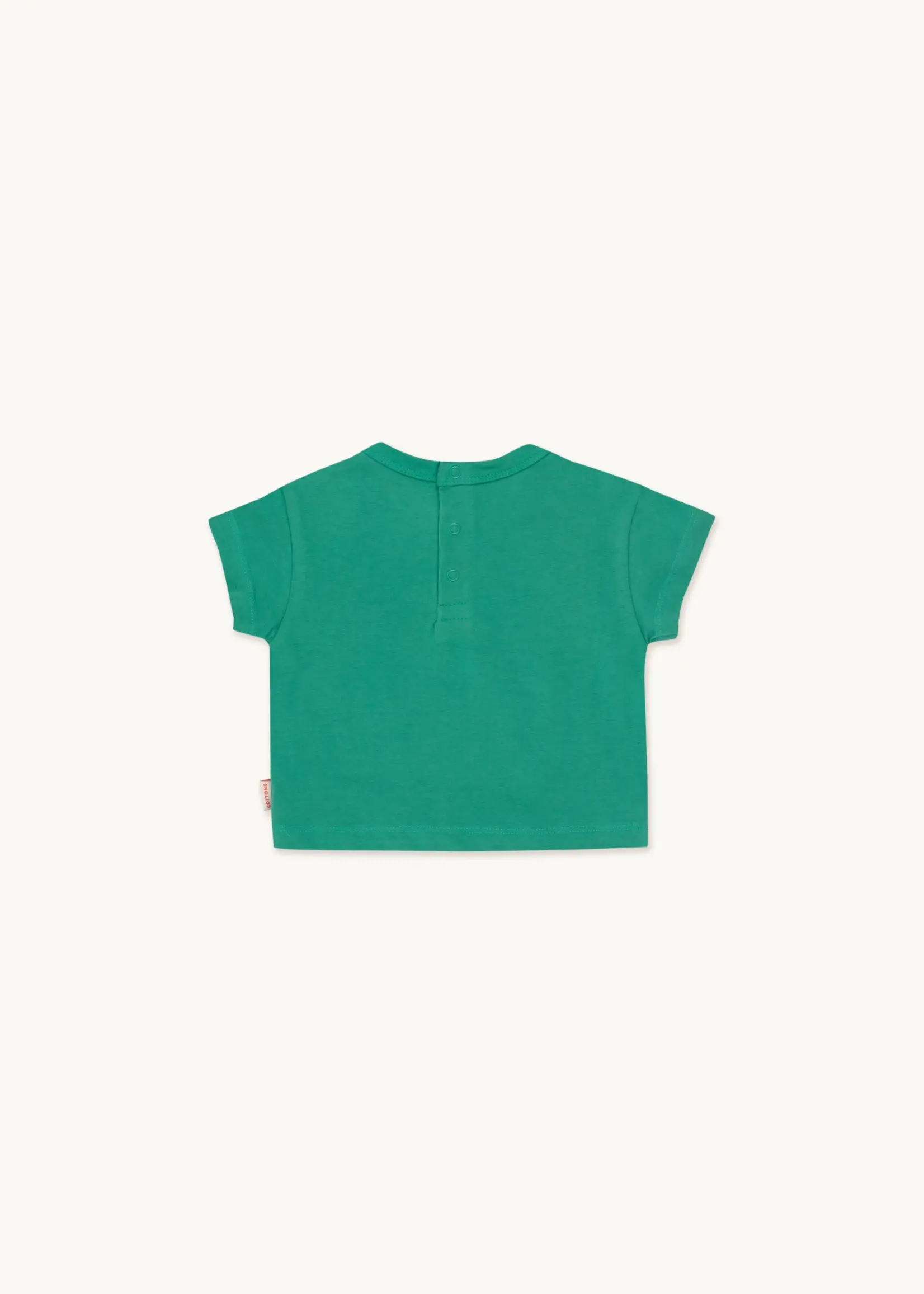 Tiny Cottons Festival baby tee emerald - Tiny Cottons