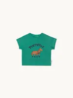 Tiny Cottons Festival baby tee emerald - Tiny Cottons