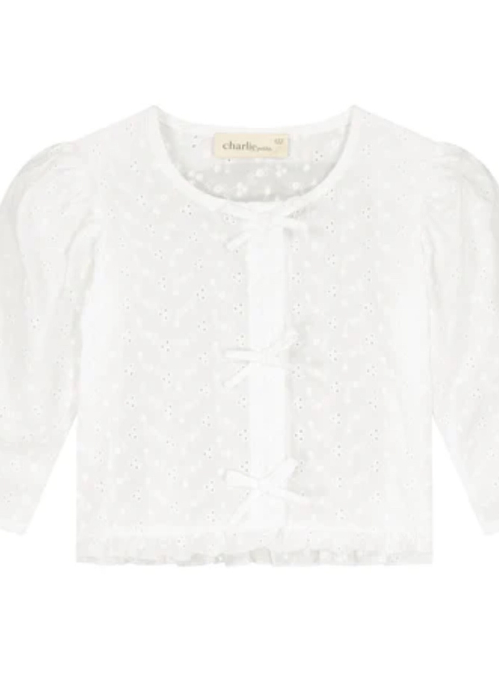 Charlie Petite Kiara blouse mini Off white - Charlie Petite