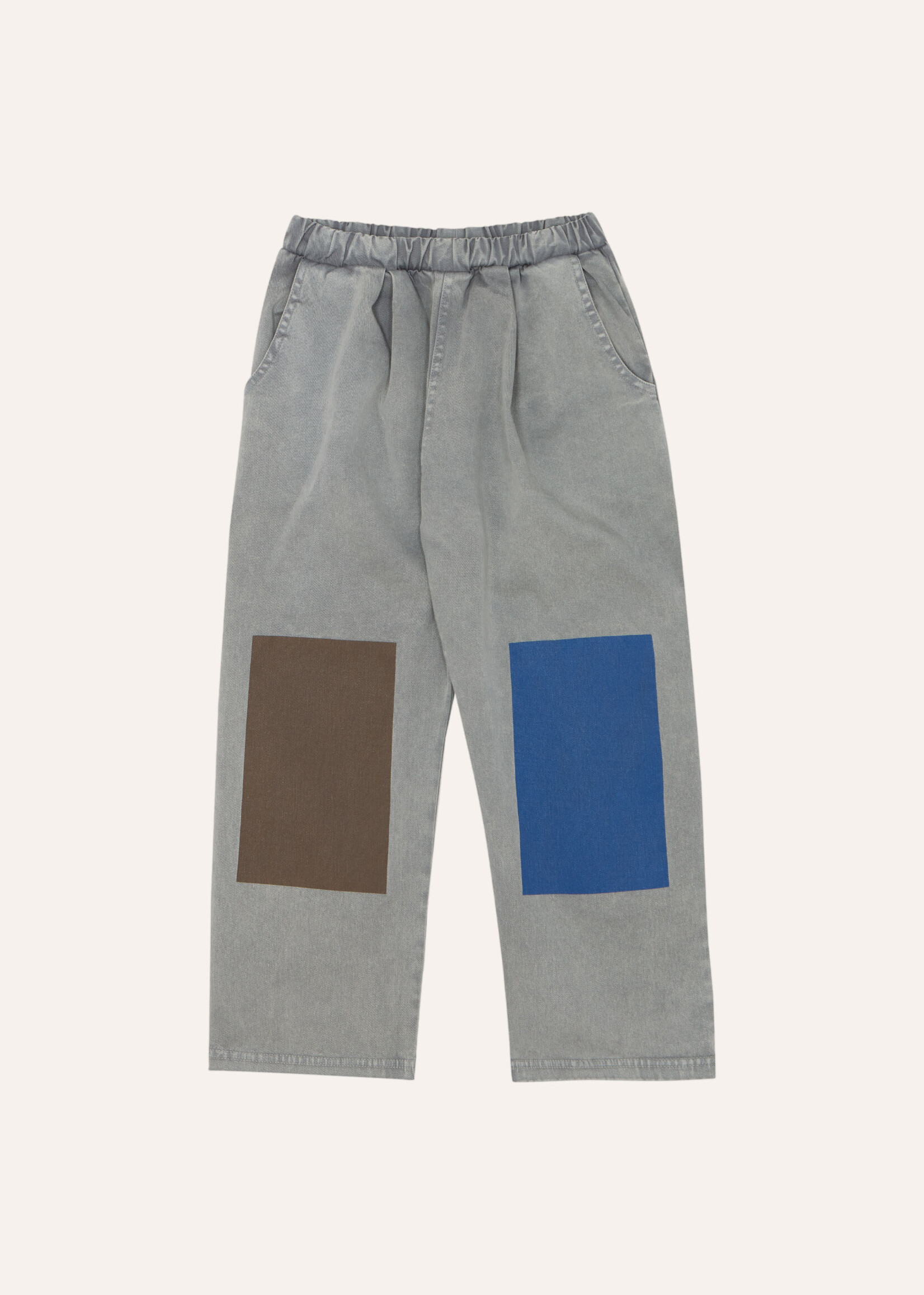 The campamento Grey washed kids trousers - The Campemento