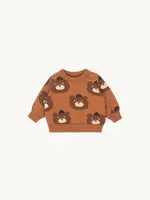 Tiny Cottons Bears baby sweatshirt | Brown - Tiny Cottons