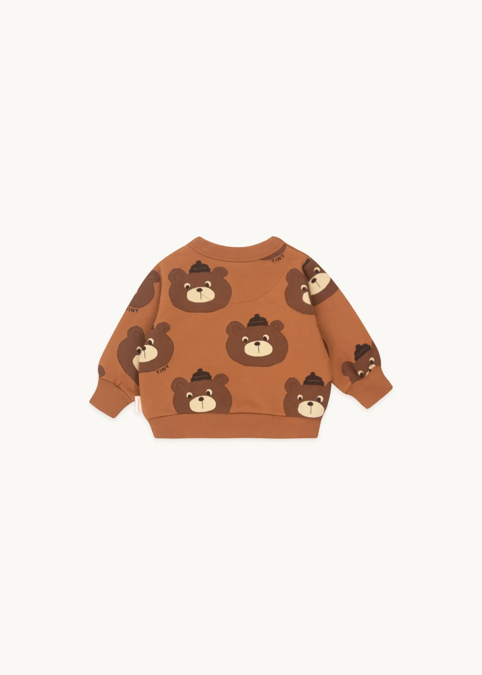 Tiny Cottons Bears baby sweatshirt | Brown - Tiny Cottons