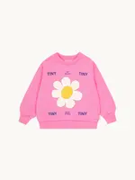 Tiny Cottons Daisy sweatshirt | Cool pink - Tiny Cottons