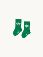 Tiny Cottons Tiny diamond medium socks | Deep green - Tiny Cottons