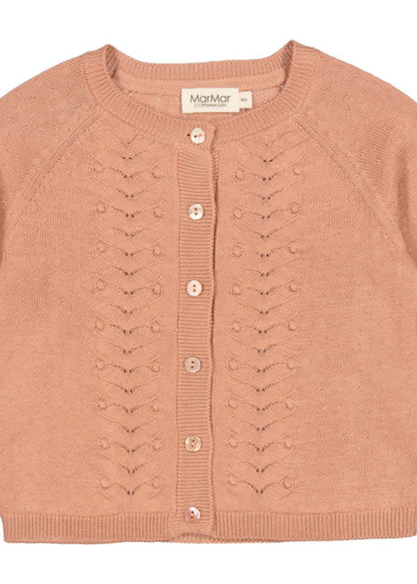 Marmar Copenhagen Totti cardigan | Rose brown - Marmar