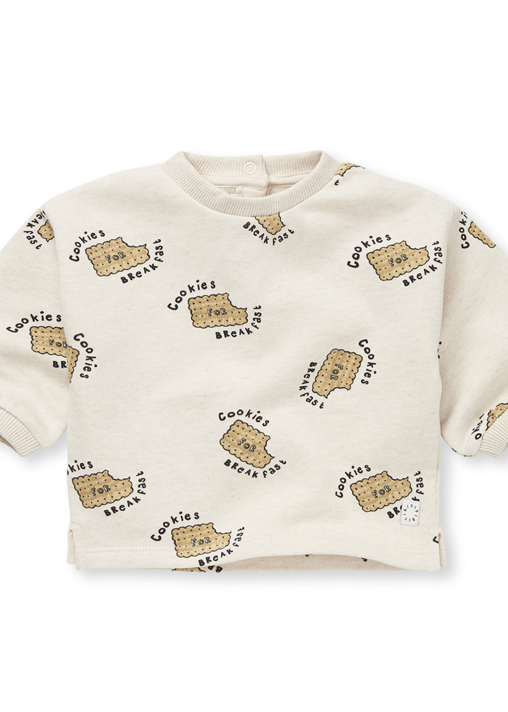 Sproet en Sprout Sweatshirt pocket cookie print - Sproet en Sprout