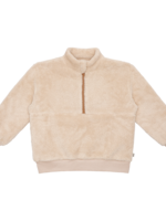 House of jamie Zip sweater | Oatmeal - House of Jamie