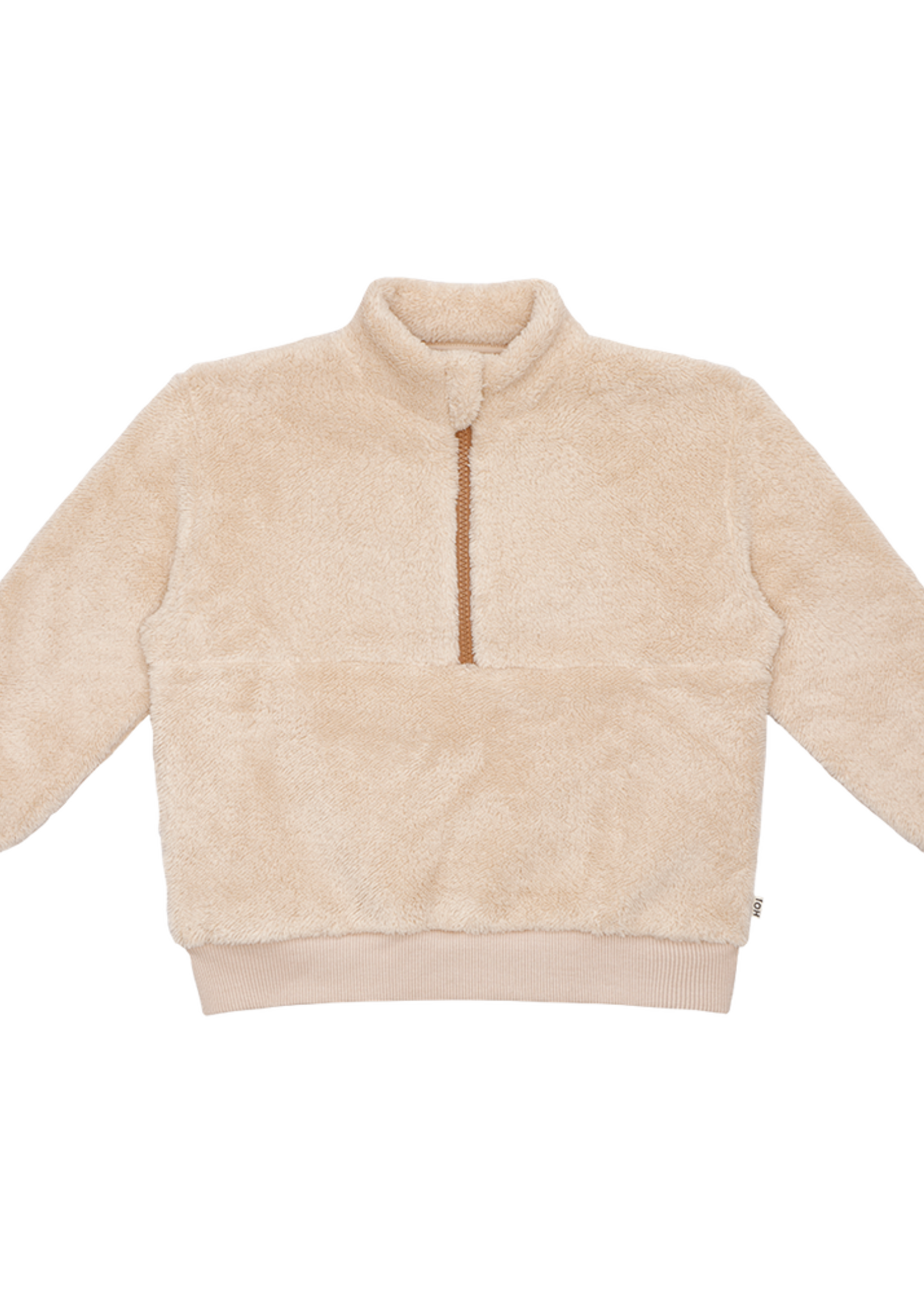 House of jamie Zip sweater | Oatmeal - House of Jamie