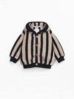 Play Up Striped plush jacket | Penguin - Play up