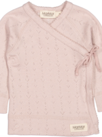 Marmar Copenhagen Tut wrap Ls pointelle Faded Rose - Marmar