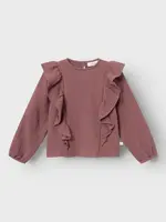 Lil Atelier Fobina ls loose shirt  Rose brown - Lil Atelier