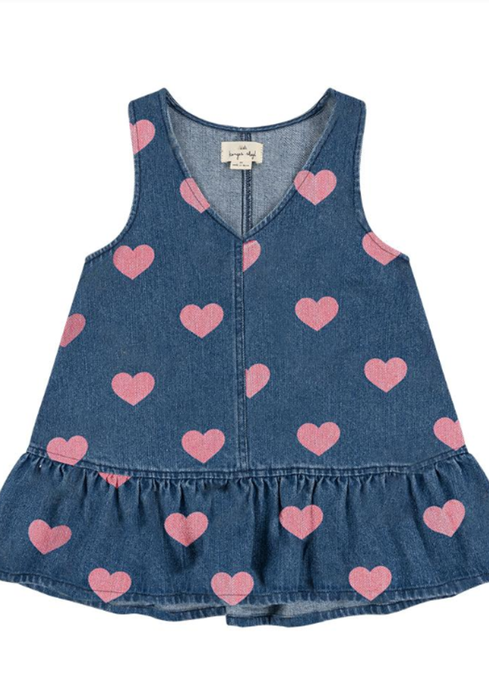 Konges Slojd Magot dress | Bon coeur pink - Konges Slojd 86