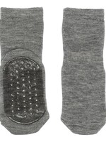 Mp Denmark Wool socks antislip Grey melange - Mp denmark