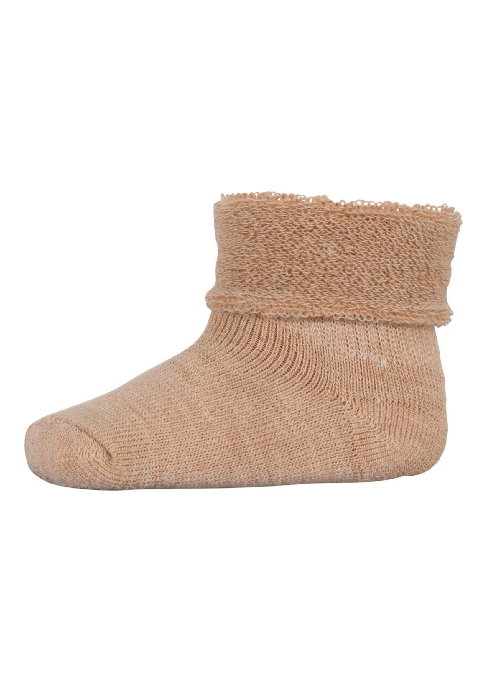Mp Denmark Wool baby socks Camel Melange - Mp Denmark