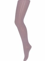 Mp Denmark Cotton rib tights Lilac shadow  - Mp Denmark