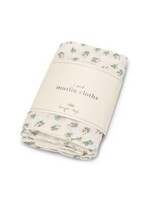 Konges Slojd 3 pack muslin cloths | Fleur coloré - Konges Slojd
