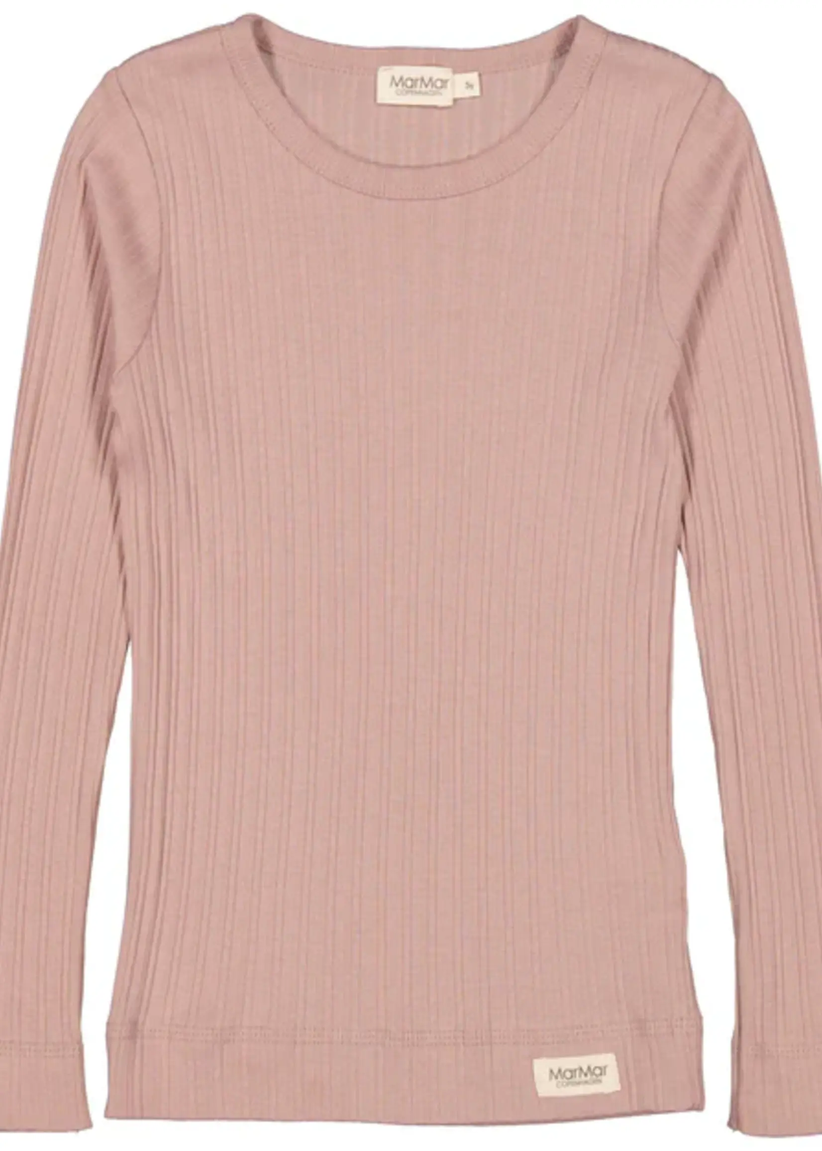 Marmar Copenhagen Plain tee LS Light plum - Marmar