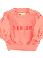 Piupiuchick Sweatshirt | pink w/ "senior" print - Piupiuchick