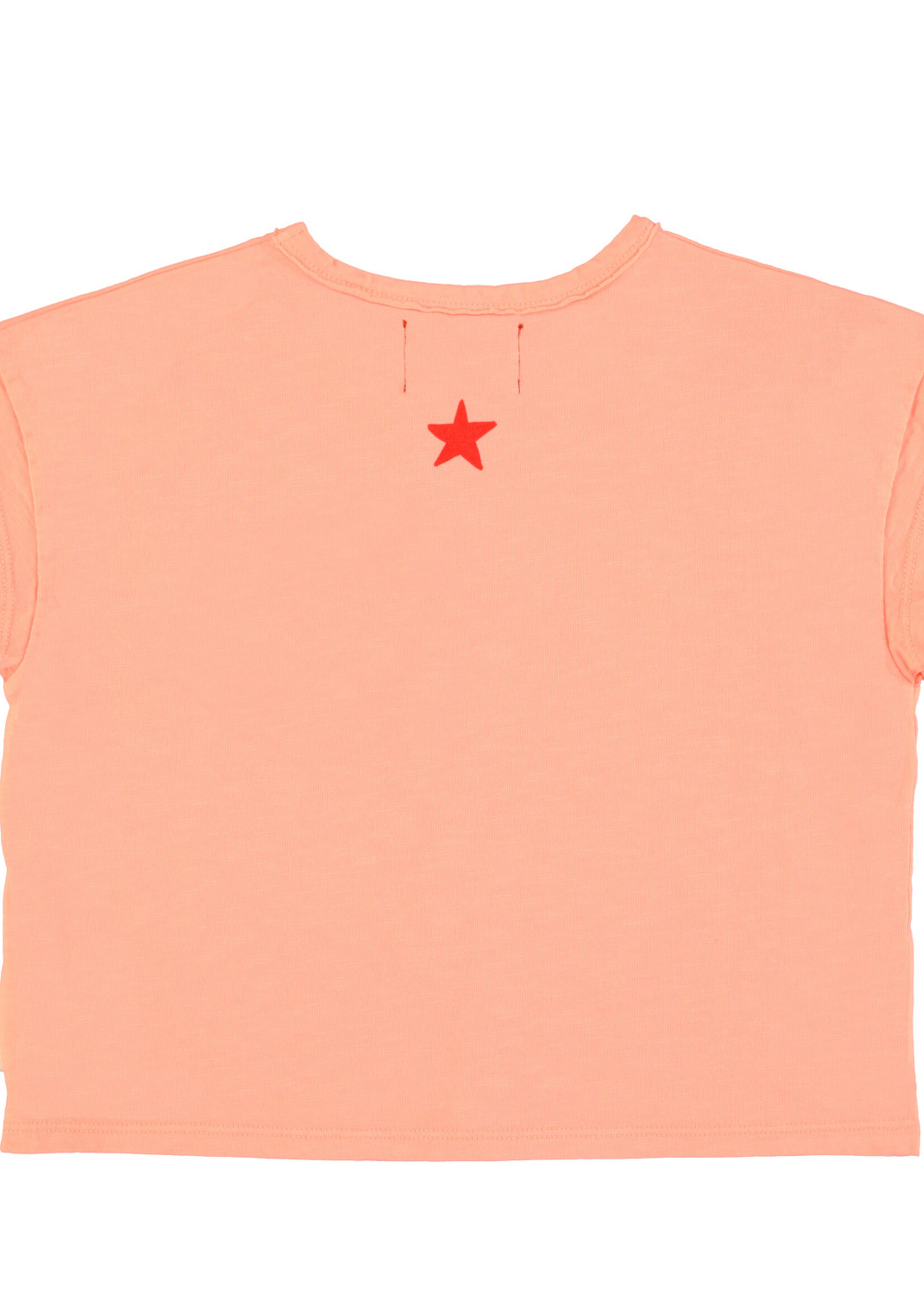 Piupiuchick t'shirt | pink w/ tiger print - Piupiuchick