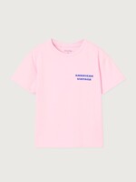 American Vintage Tshirt droit Baby pink vintage - American Vintage