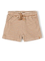 Nixnut Basic short Biscuit stripe - Nixnut