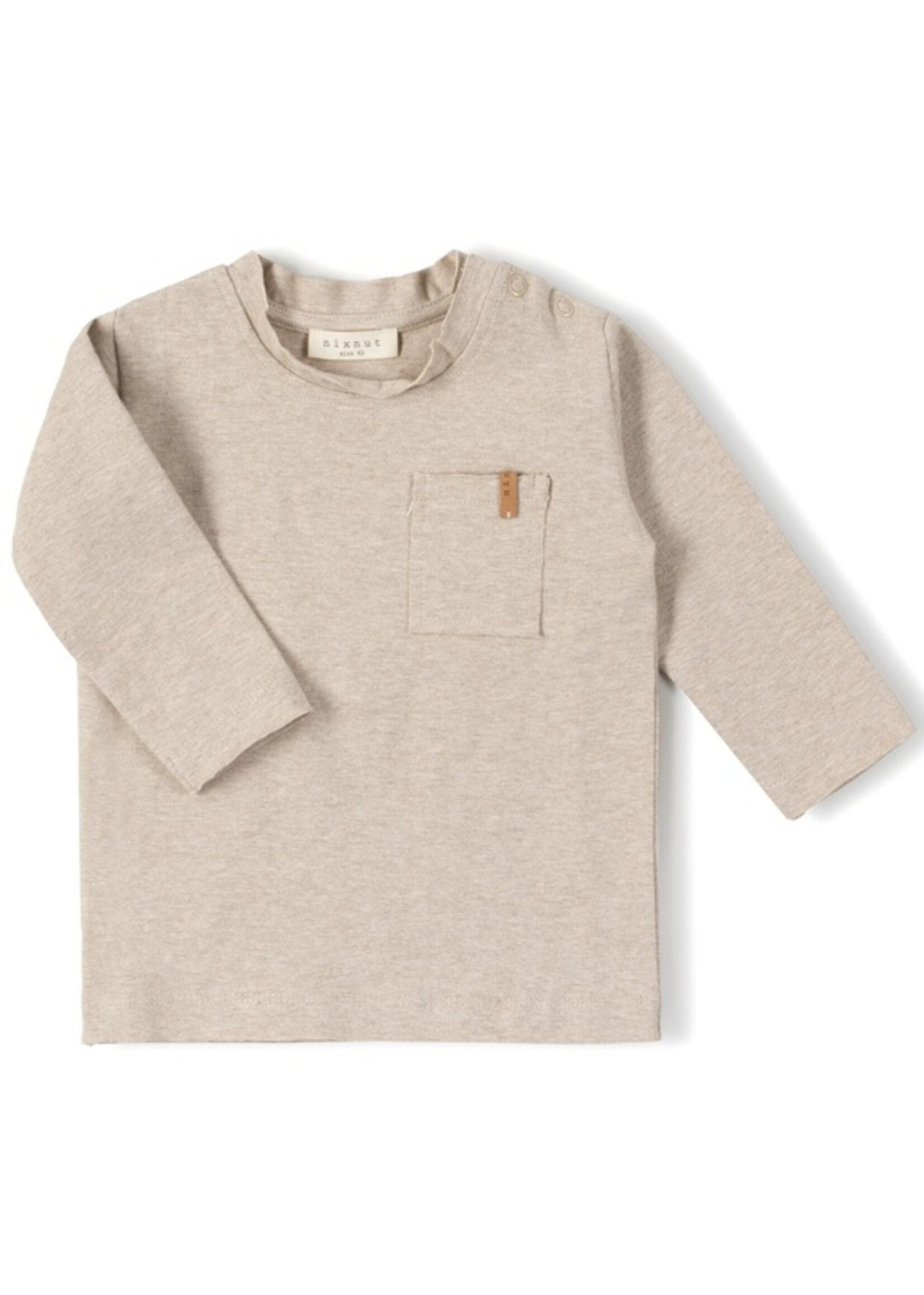 Nixnut Longsleeve Beige - Nixnut