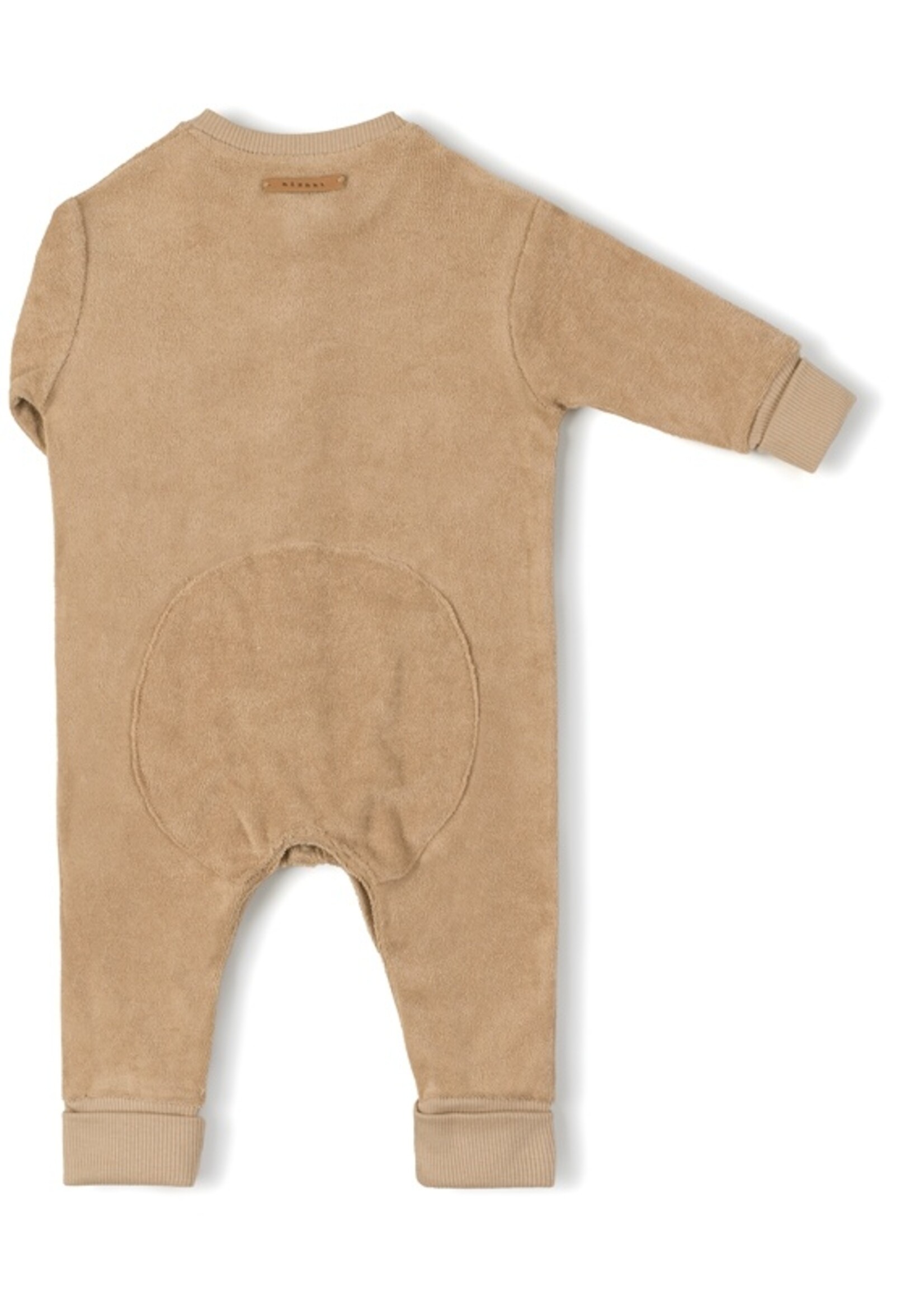 Nixnut Snap onesie Biscuit - Nixnut