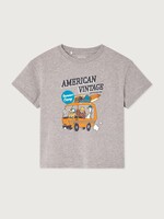 American Vintage Tshirt droit Gris chine - American Vintage