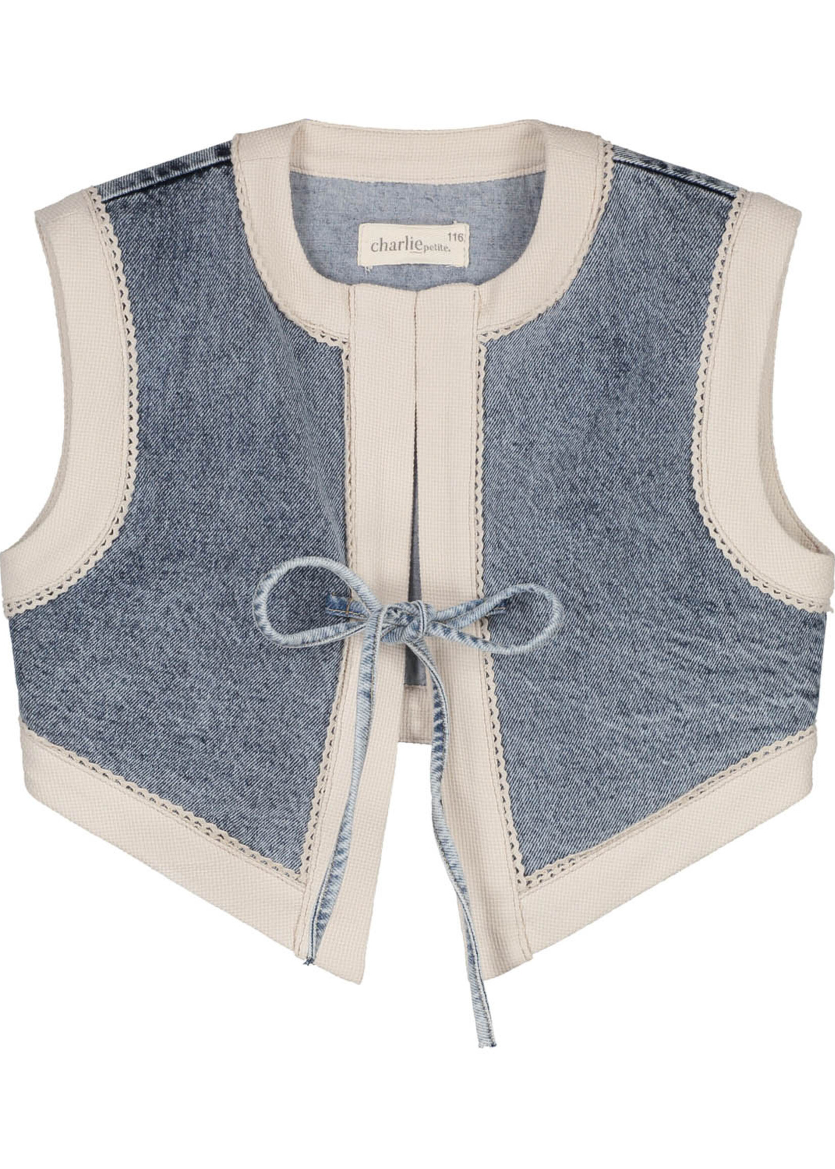 Charlie Petite Jay gilet North blue - Charlie petite
