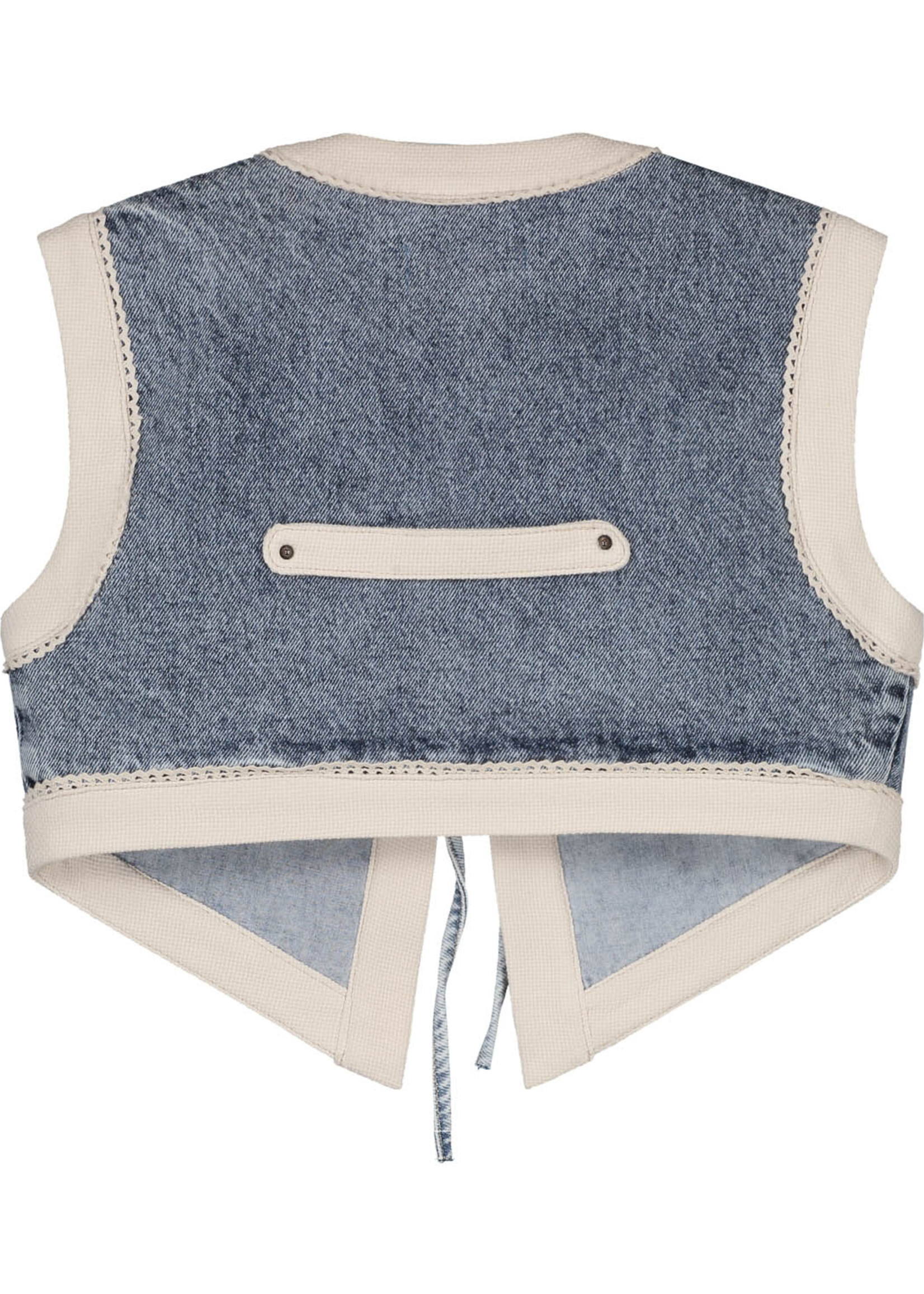Charlie Petite Jay gilet North blue - Charlie petite