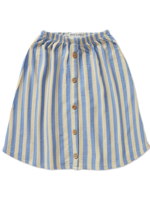 Sproet en Sprout Midi skirt stripes Sesame - Sproet en Sprout