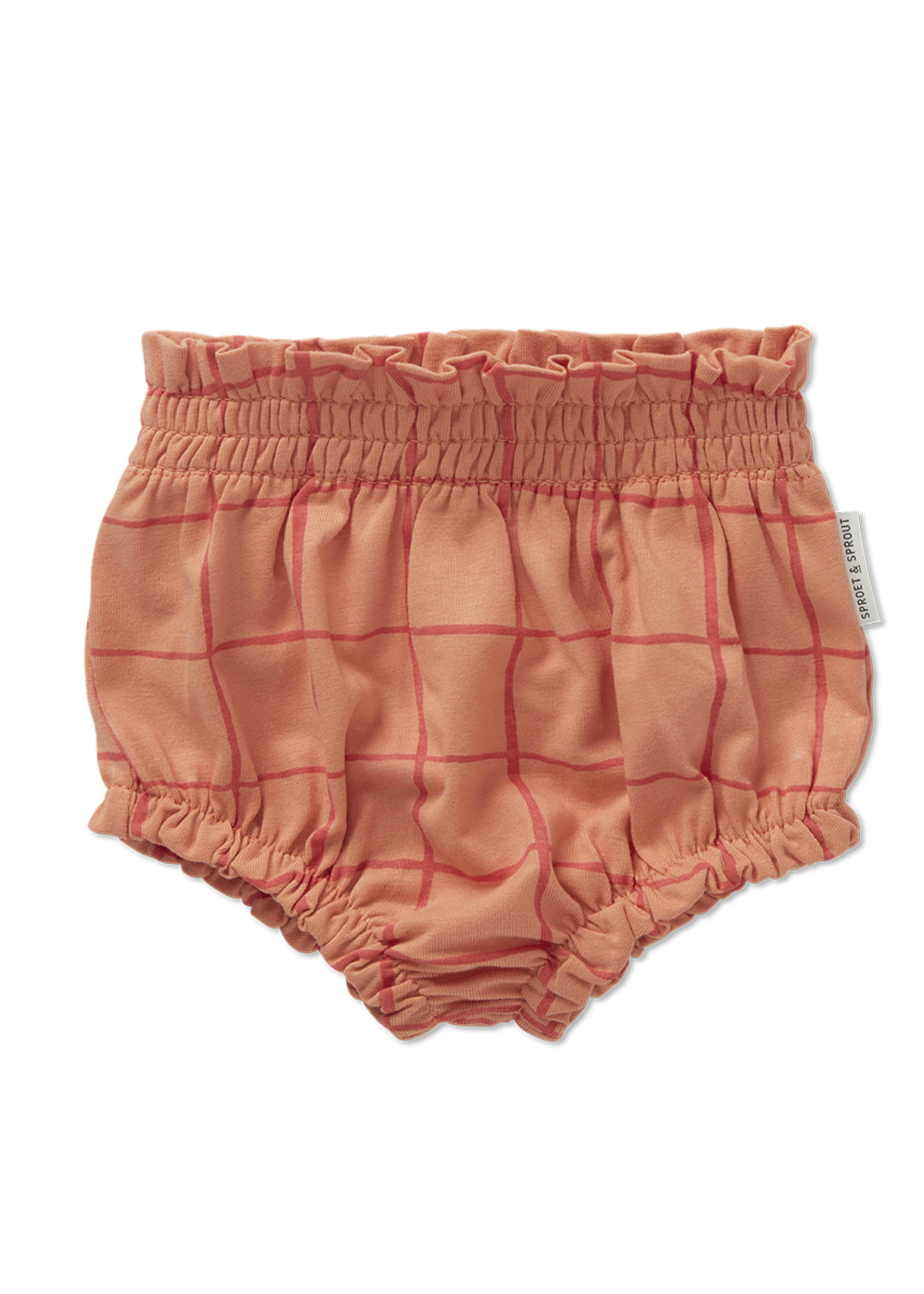 Sproet en Sprout Smock bloomer check print - Sproet en Sprout