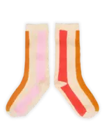 Sproet en Sprout Socks stripes Nectarine - Sproet en Sprout