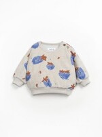 Play Up Printed plush sweater Gres - Play Up
